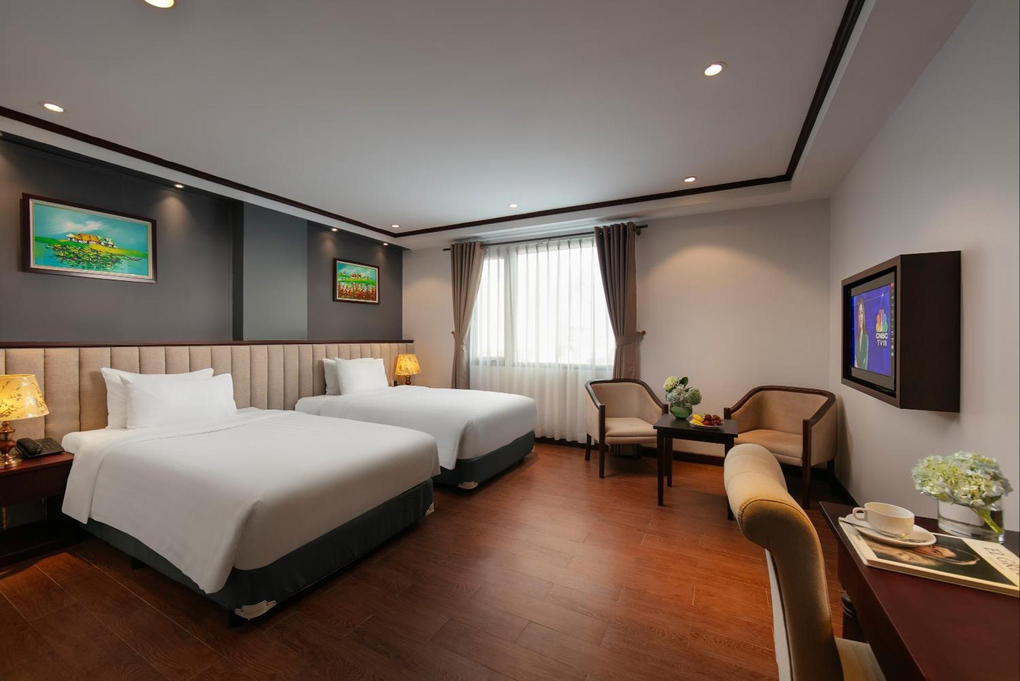 May De Ville Corner Hotel Hanoi Exterior foto