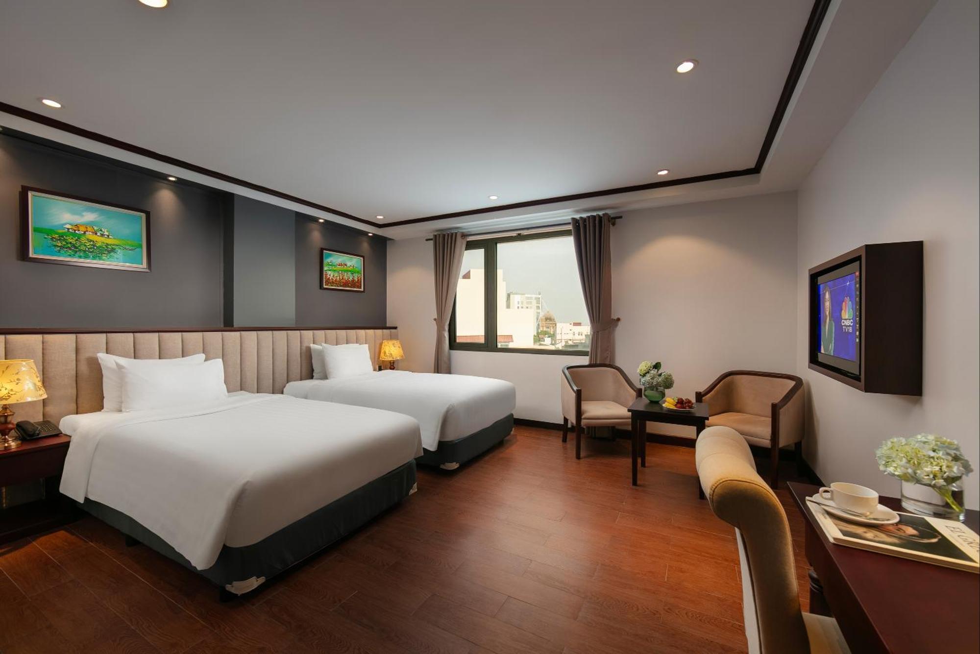 May De Ville Corner Hotel Hanoi Exterior foto